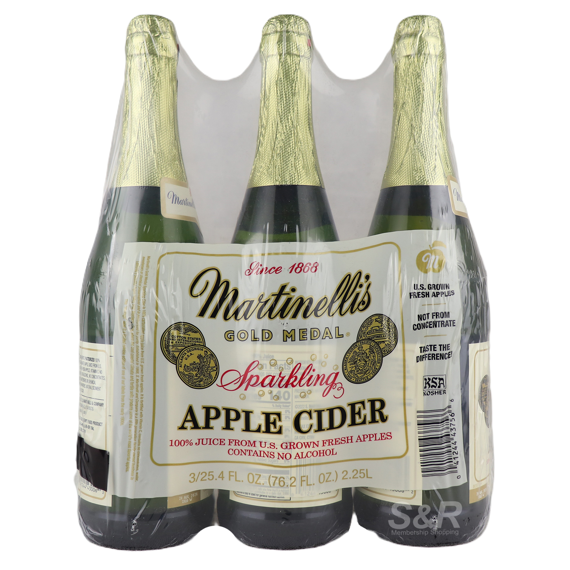 Martinell's Sparkling Apple Cider 3bottles Martinell's Sparkling Apple Cider 3bottles